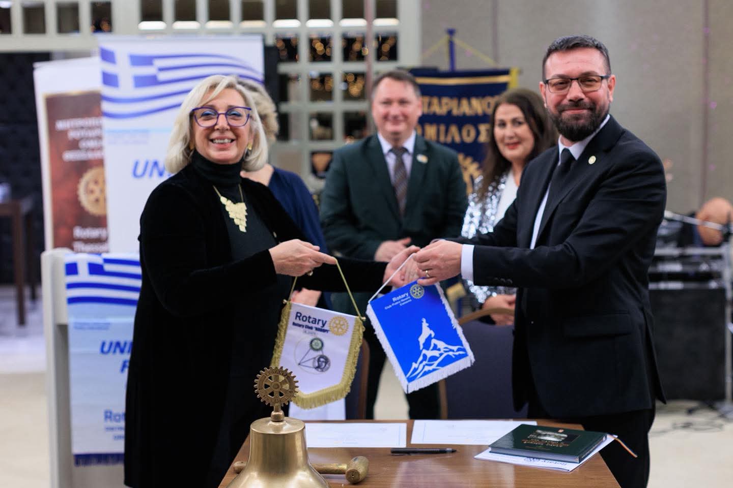 Rotary Twin Club agreement between Komotini-Rodopi Greece and Piatra Neamț Camena Romania